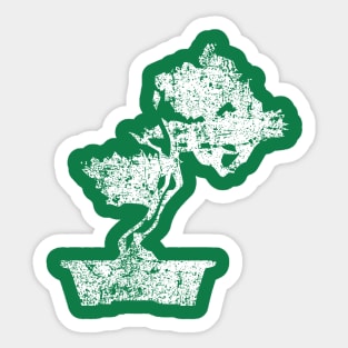 Bonsai Tree - Distressed Sticker